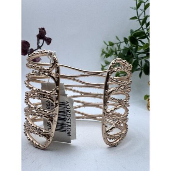 Kendra Scott Nicolas Cuff Bracelet  Gold Tone, Chunky Bracelet Gold- - Picture 13 of 13